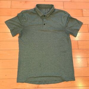 Lululemon Men’s Green Polo Size L